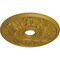Ekena Millwork Acanthus Twist Medallion (Canopies up to 8 3/8"), 23 5/8"OD x 4 5/8"ID x 1 7/8"P, Pharaohs Gold CM23ACPGS - alternate 2